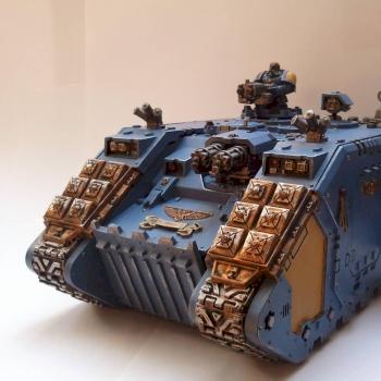 Space wolf land raider by Fengar