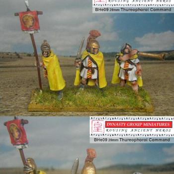 28mm Thureophoroi Command BHe09 by dygp2010