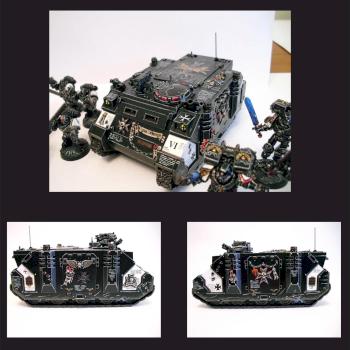Black Templar's Rhino (2) by Scott Edwards