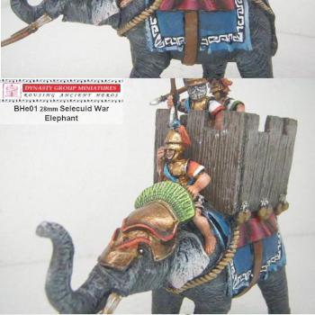 28mm Successor War Elephant DYM Painted by dygp2010