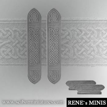 Celtic Decorated Plates #4 by rene