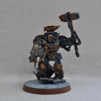 Space Wolves Arcjac Rockfist by thewolfpriest