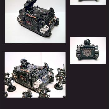 Black Templar's Razorback by Scott Edwards