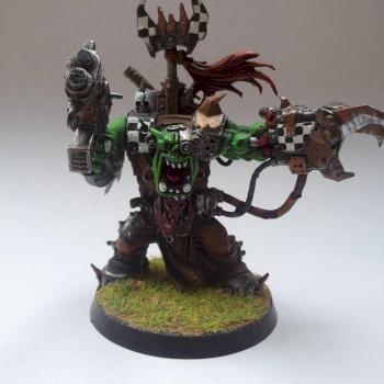 Orc Waaagh Boss by Fengar