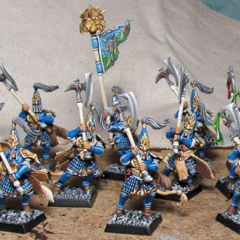 High Elves White Lions by stalkerminsky