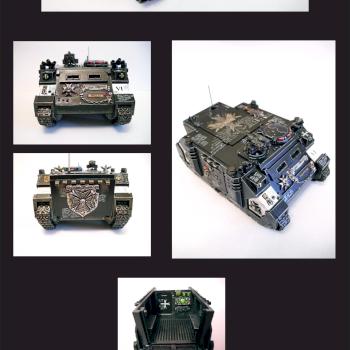 Black Templar's Rhino (1) by Scott Edwards