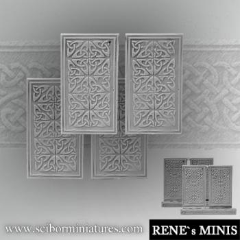 Celtic Decorated Plates #2 by rene