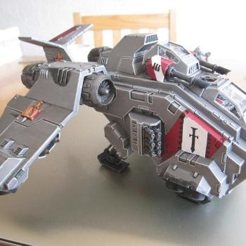Grey Knight Stormraven by wildcardC3