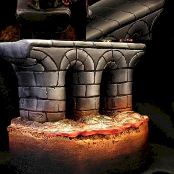 Red Dragon Lord vs Lava Troll by osiskars