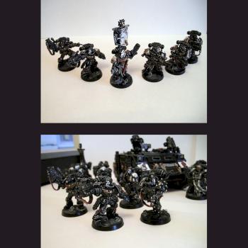 Black Templar's Veteran's (1) by Scott Edwards