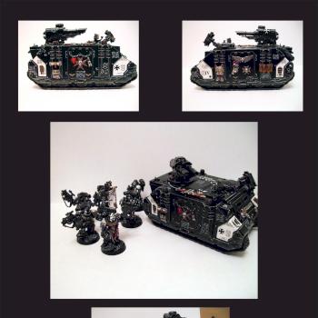 Black Templar's Razorback by Scott Edwards