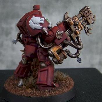 Red Space Wolves Terminator 4 by andee