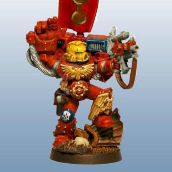 Blood Angels assault sergeant by nazgash