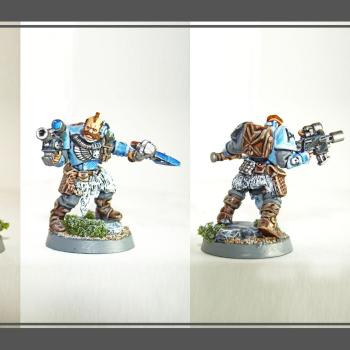 Space Wolves Scout by Myffin