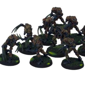 Necron flayed ones by Rejty