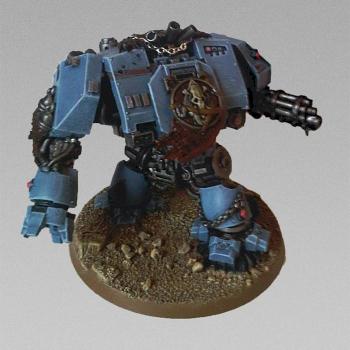 Space Wolf Dread by BigWhiteBear