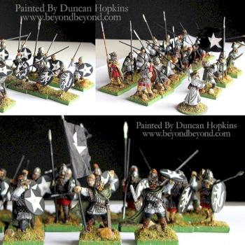 Romano British Arthurian Pagan unit with shaman by ByondByond