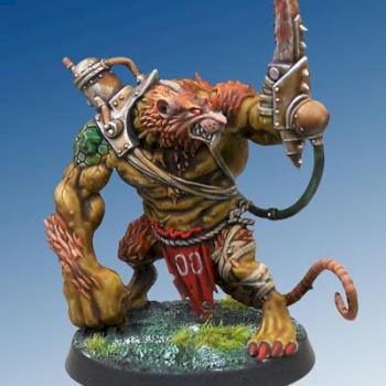 Bloodbowl Skullsplitter conversion by Wolfbane
