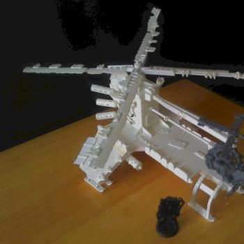 Scratchbuilt Ork Warkopta by Martin Lymer