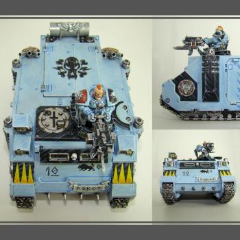 Space Wolves Rhino by Myffin