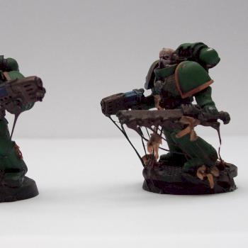 Mantis Warrior's Captain and special weapon by Hazard84