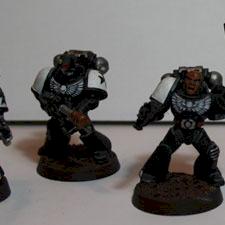 Black templar squad by antares45