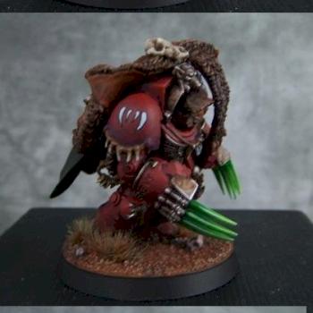 Red Space Wolves - Wolf Lord by andee