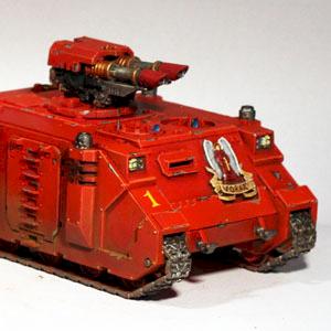 Blood Angels Razorbacks by nazgash