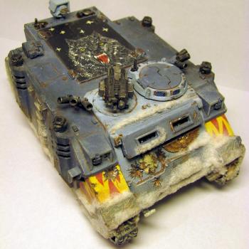 Space wolves rhino 2 by Ulfhrafn Grim