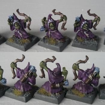 10 goblon archers front and back by automaton88