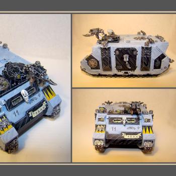 Space Wolves Rhino_2 by Myffin