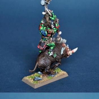 Savage Orc Great Shaman on Boar by BloodyBeast.com