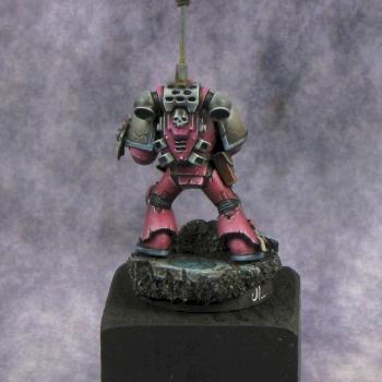 Emperor's Children Space Marine by camelson