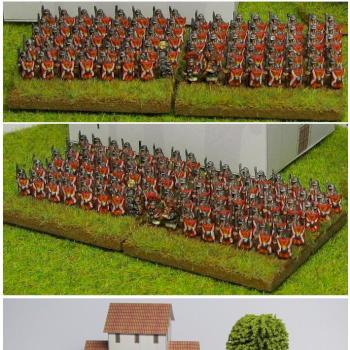 A centurie of 80 Baccus 6 mm Roman Legionaries by Postumus