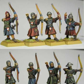 Bretonnian archers by Dorban
