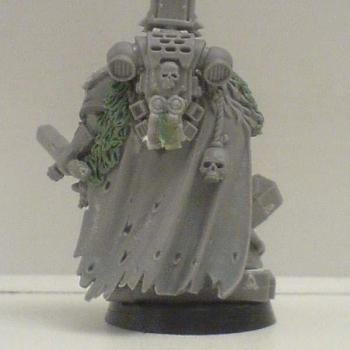 Space Marine Leader (Backside) by mreiter
