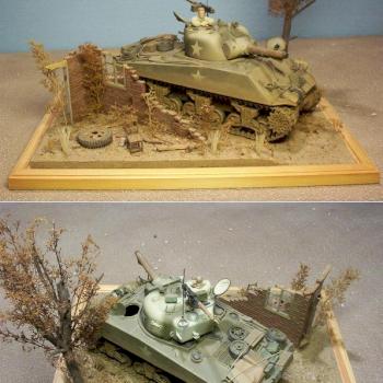 M4A3 Sherman by Dorgan
