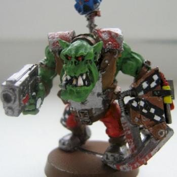 Ork Nob by Comrade OPK