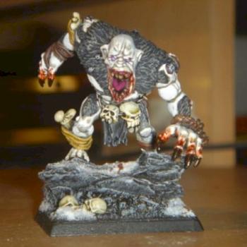 Ogre Gorger painted and based - Front by Kaleb Daark