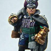 Commissar with Snow base by Porthius