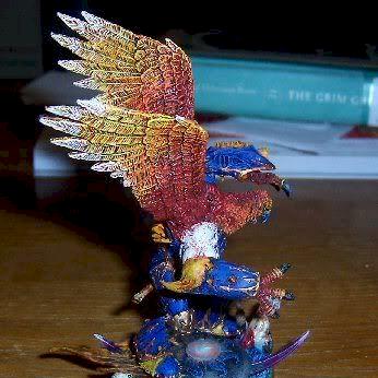 Thousand Sons Daemon Prince side view by WJG