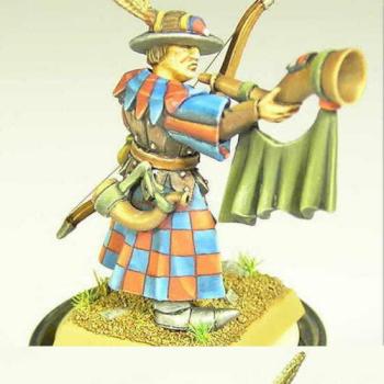 Bretonnian musician by Dorban