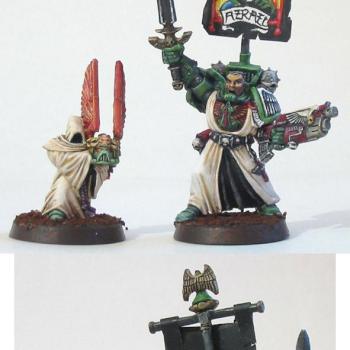 Azrael and Helmet Bearer by Swabbleflange
