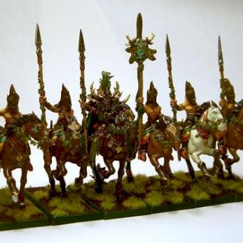 Wood Elf Wild Riders and Lord by Singaliel