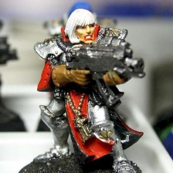 battle sister paint by my GF by Edify Wu