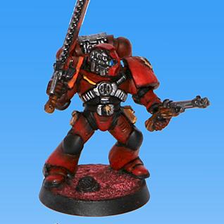 AM themed marine by HolyCrusader