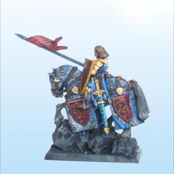 Bretonnian Paladin by Black Gobbo