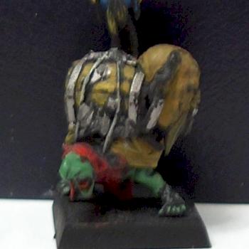 gnoblar battle standard bearer by rosac