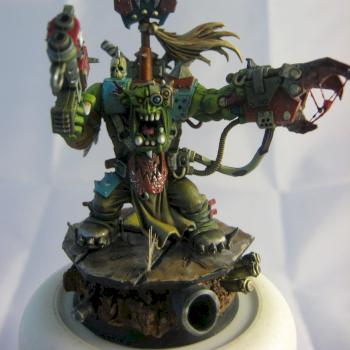 Black Reach Ork Warboss by Martin Lymer