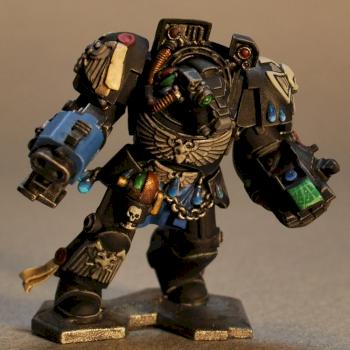 Space Hulk Space Marine Terminator with Auspex by Necromunda XIX